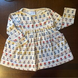 Hanna Andersson | Floral Baby Pocket Dress | 12-18 mo